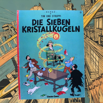 Tim und Struppi Comic Nr. 3 „Die sieben Kristallkugeln“ (1991, 21. Auflage) | Hoppla Stuff